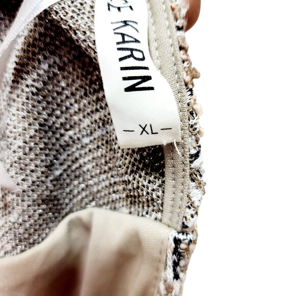 Grace Karin Womens Tweed Cap Sleeve Sheath Dress Back Zipper & Lining size XL - Picture 3 of 11